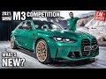 SNEAK PREVIEW the NEW BMW M3 Competition 2021 | ALL DETAILS Interior Exterior w/ NEW features