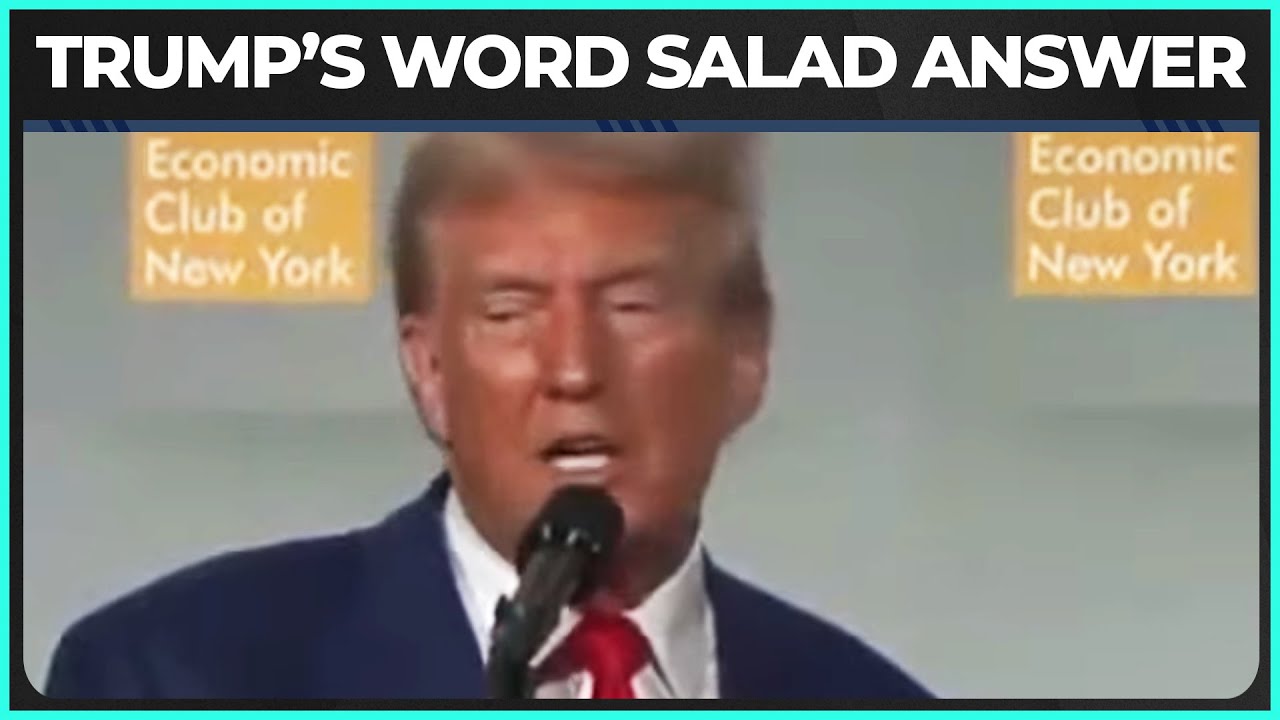 Trump's EPIC Word Salad About U.S. Child Care Raises Eyebrows