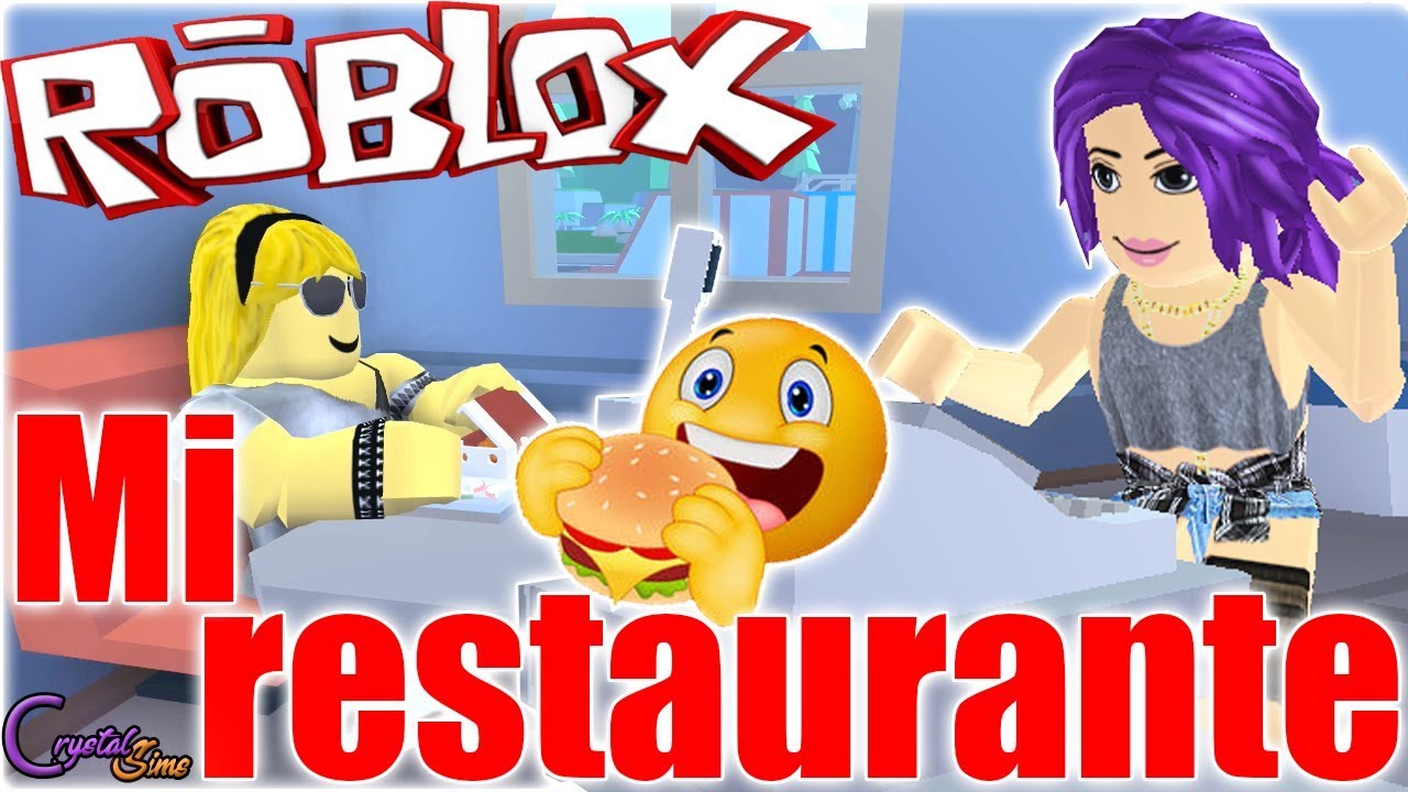 Monto Mi Propio Restaurante De Comida Rapida Fast Food Simulator Roblox Crystalsims Youtube - me hago millonario en mi restaurante y gasto robux youtube