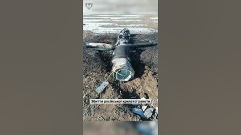 Воины мобильной группы сбили из ПЗРК российскую крылатую ракету 10.02.2023