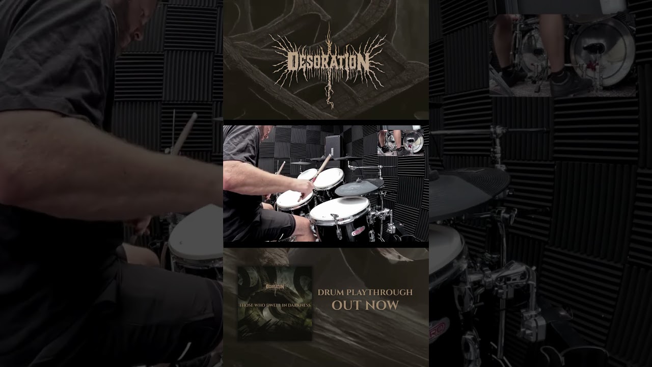 Drum play through for Those Who Dwell In Darkness