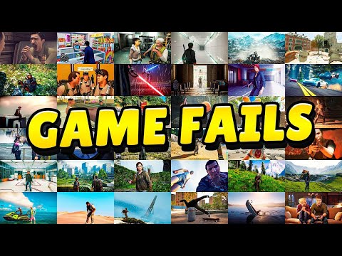 GAME FAIL COMPILATION! (Best Of #300) thumbnail