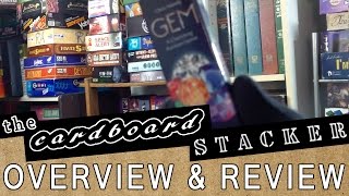 GEM - Pack-O-Games 3 - Overview & Review with The Cardboard Stacker Profile