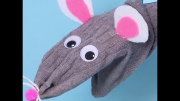How to make a Rat Sock Puppet | Chinese New Year Crafts