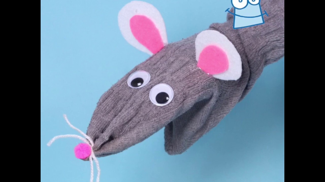 mouse hand puppet