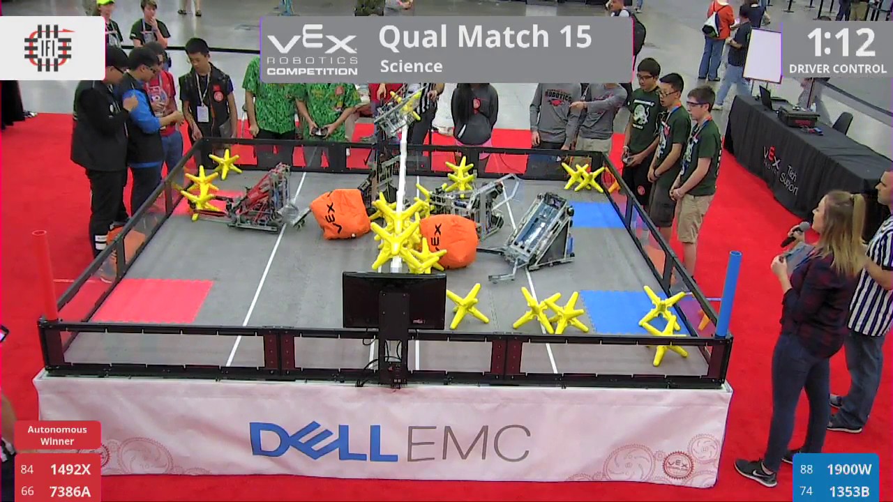 2017 VRC Sci Q15 - 1492X 7386A vs 1900W 1353B - 30 to 16