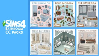 ✨ Muebles gratis para tus baños ✨ Sims 4 CC