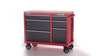 CRAFTSMAN Heavy-Duty 6-Drawer Red Steel Tool Cabinet (41-in W x 34-in H)