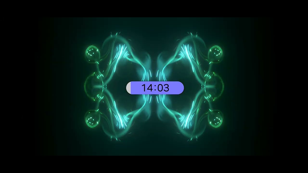 15 MINUTE Color Changing TIMER | Moving Rainbow Screen with NO SOUND