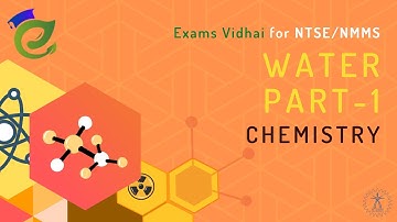 Water - Part 1 | Science | NTSE NMMS | Vidhai Exams Possible