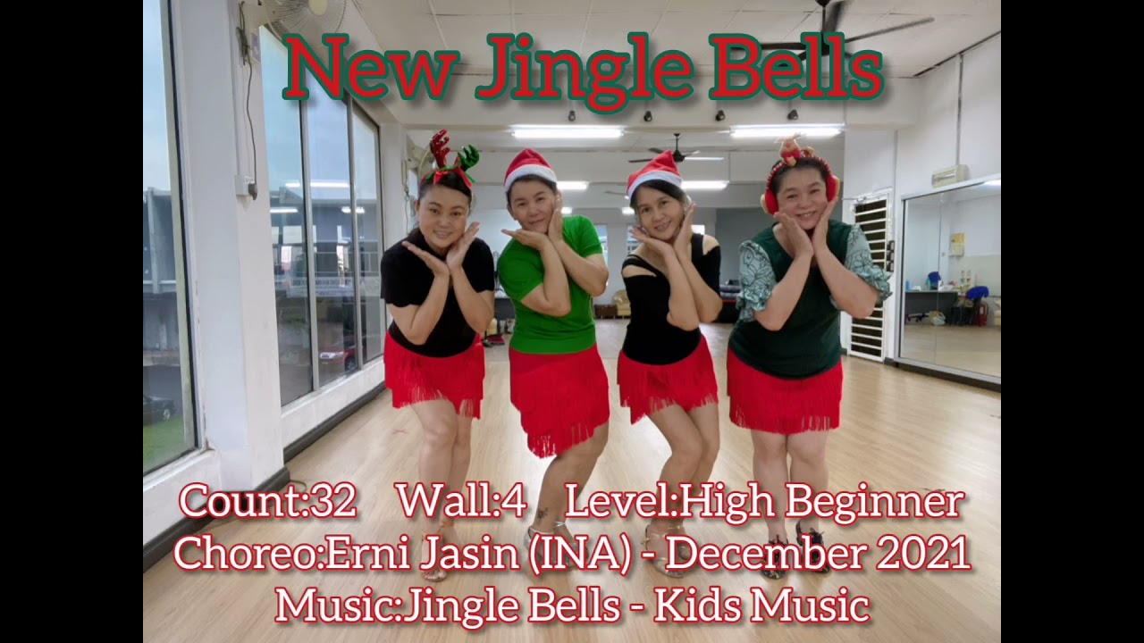 New Jingle Bells Line Dance (Erni Jasin (INA) December 2021) demo
