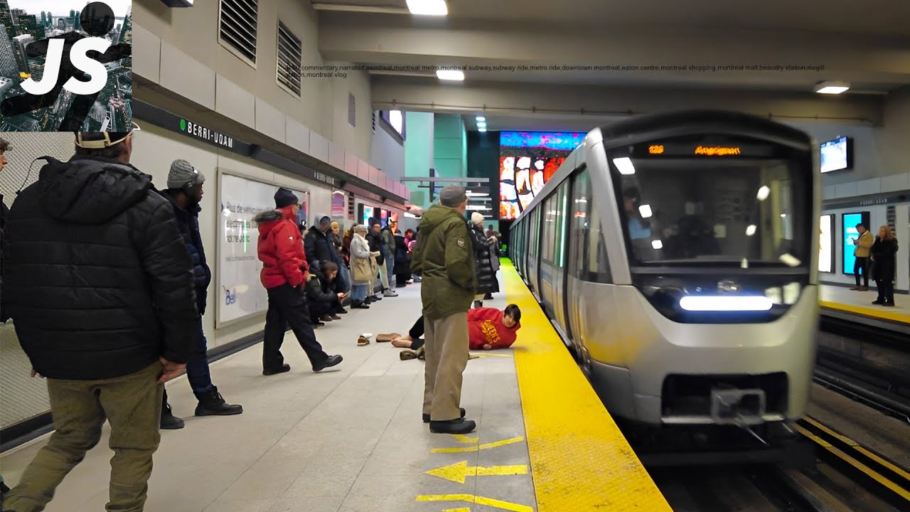 Montreal Metro 3 Stations and a Transfer (Feb 2023) YouTube