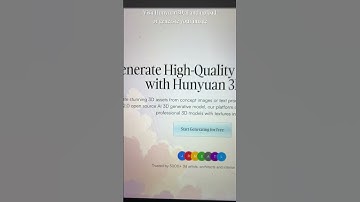 HUNYUAN 3D Magic: Image to Model Instantly! 🤖 #shorts