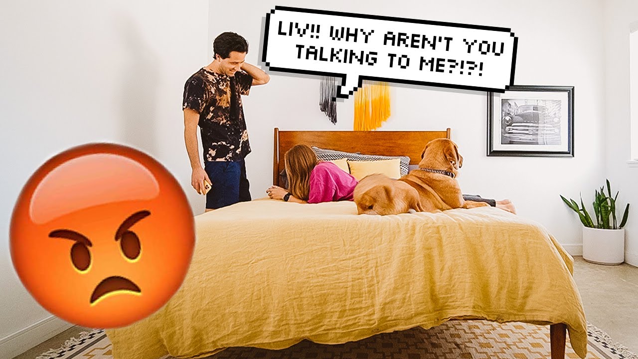 IGNORING MY HUSBAND *PRANK* (TOTALLY BACKFIRES!)