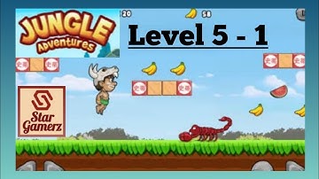 Jungle Adventures Level 5 - 1 | Android Video Game | Guide Addu Through an Epic Journey