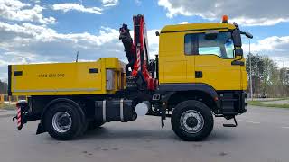 MAN TGM 18.340 4x4 Palfinger PK 23500 HDS Żuraw