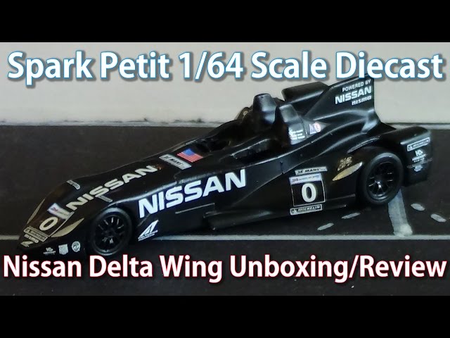 Spark Petit 1/64 scale: Nissan Delta Wing Le Mans 2012 Diecast HD