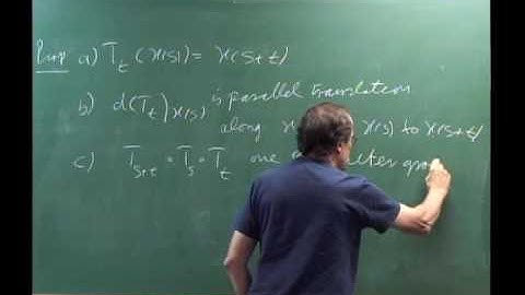 Programa de Doutorado: Lie Groups, Representation Theory and Symmetric Spaces - Aula 17