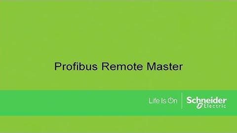 Profibus Remote Master - Part1