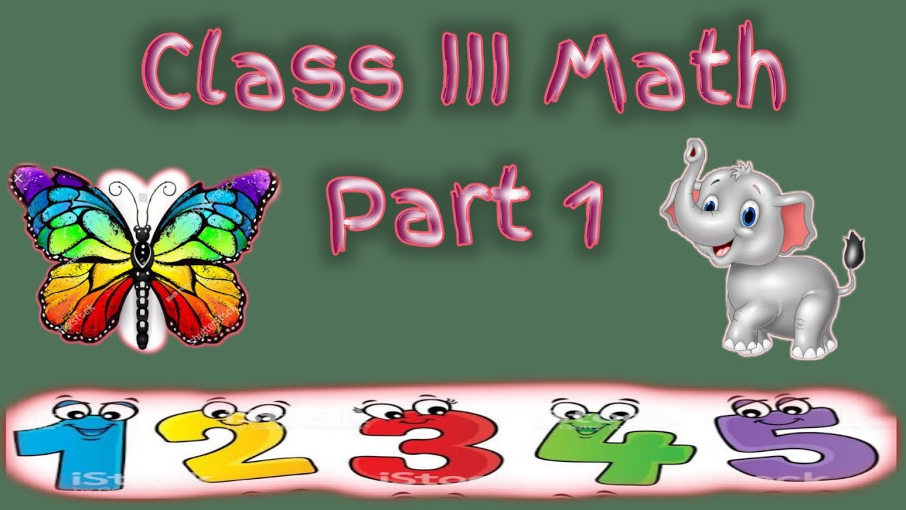 Class 3 Guide Math 1 - YouTube