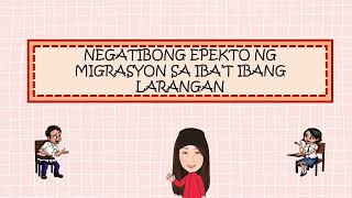 POSITIBO AT NEGATIBONG EPEKTO NG MIGRASYON