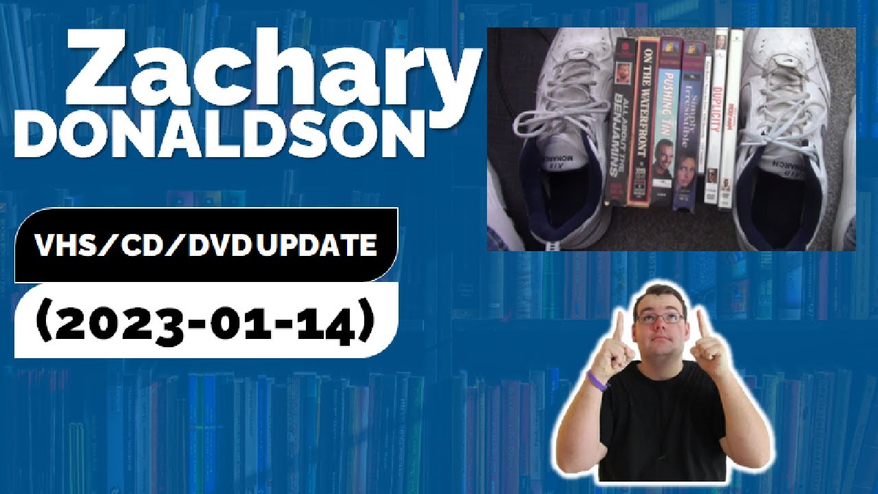 VHS/CD/DVD Update (20230114) YouTube