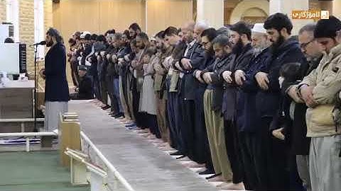 صلاة الكسوف للشيخ رعد الكردي آخر سورة الرعد وسورة ابراهيم