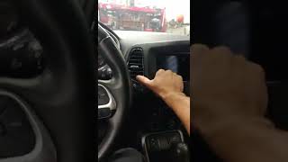 2018 Jeep compass Radio removal