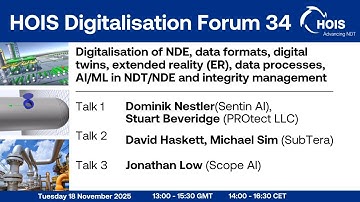 HDF34-2 Terahertz & thermal sensing for digital CUI and moisture detection on operating pipework