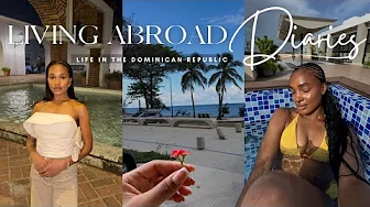 Living abroad diaries: Realistic week in my life | DR 🇩🇴new hair | date night | more