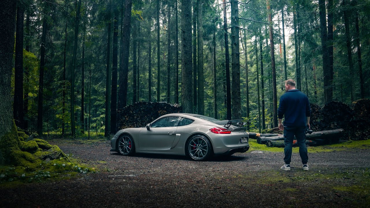 Porsche 981 Cayman GT4 Black Forest Run | Drive & Sound