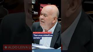 Aldo Leiva les cantó las 40 a los liberatios: "Son unos vi0ladores seriales"