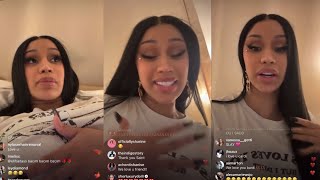 Cardi B Full Instagram Live 2025