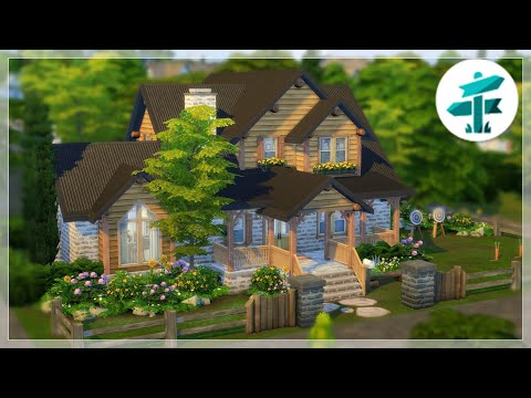 Archer's Lodge 🎯| The Sims 4 Speedbuild | No CC