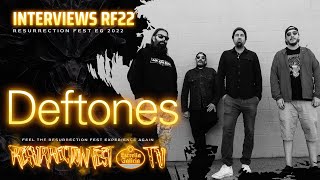 Interview With Deftones - Resurrection Fest Eg 2022