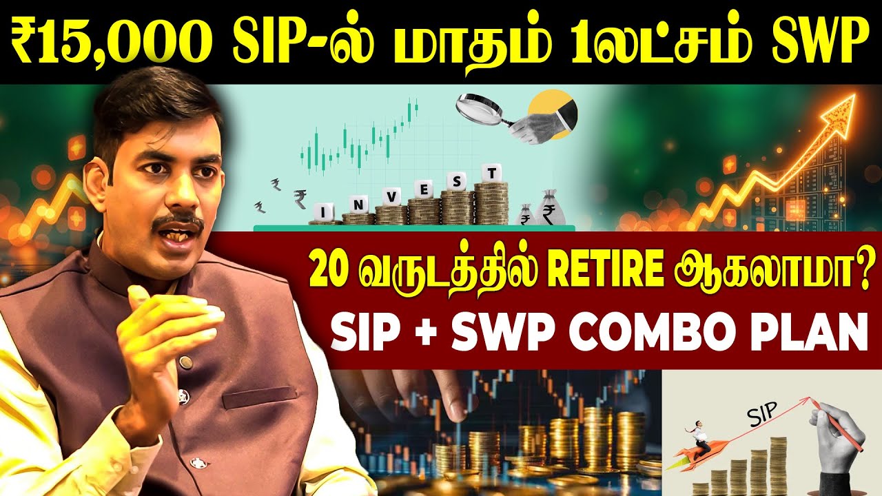 1 Lakh Monthly Income Plan - SIP + SWP Combo Plan | 