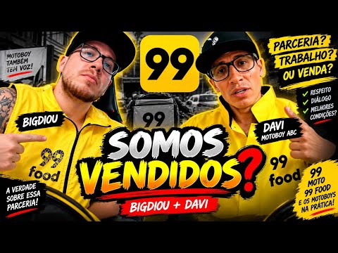 🚨 BIGZÃO E DAVI SÃO “VENDIDOS” DA 99? 😳🏍️ A VERDADE SOBRE ESSA PARCERIA!