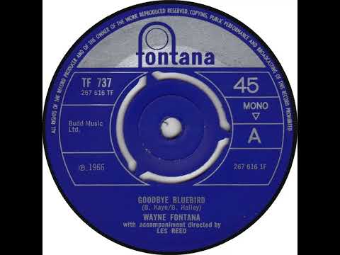 Wayne Fontana — UK New Entry 1966 (269) Wayne Fontana - Goodbye Bluebird
