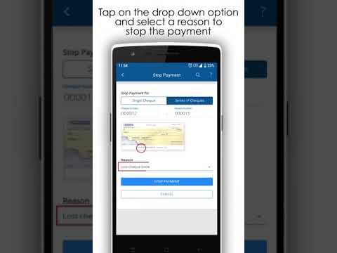 Stop series of cheques - New MobileBanking App - Stop series of cheques - New MobileBanking App