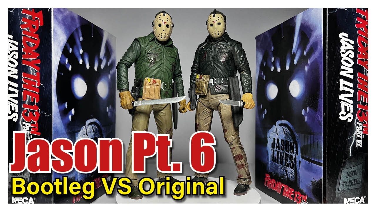 Bootleg VS Original | NECA Ultimate Jason Voorhees - Friday the 13th Pt. 6