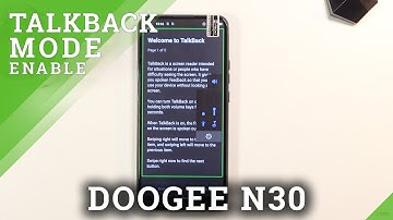 How to Enable Talkback on DOOGEE N30 – Enter / Quit Talkback