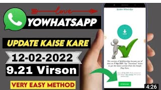 YoWhatspp ko update kasa Kara | How to Update YoWhatspp New Vision 9.21 screenshot 3