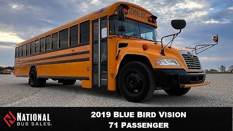 2019 Blue Bird Vision, 71 Passenger - National Bus Sales