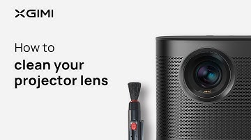 How to clean your projector lens