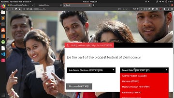 Codefundo 2019 Blockchain Voting App