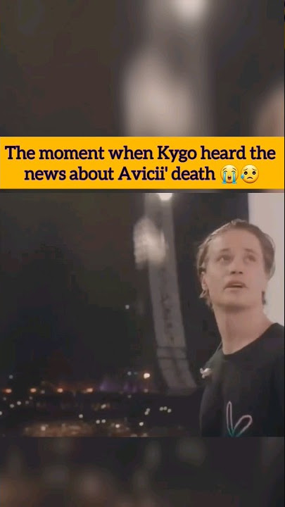 When Kygo Heard About Avicii's Death #edmtiktok #edm #avicii #kygo #techno #tomorrowland
