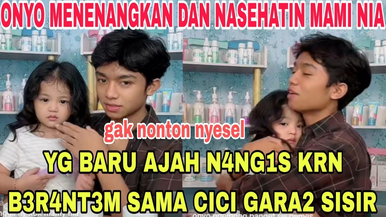 THANIA DAN THALIA B3R4NT3M REBUTAN SISIR~ONYO BINGUNG KARENA THANIA N4NG1S LAGI