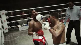 Ronald Wright Knockouts Erislandy Laura - Fight Night Champion