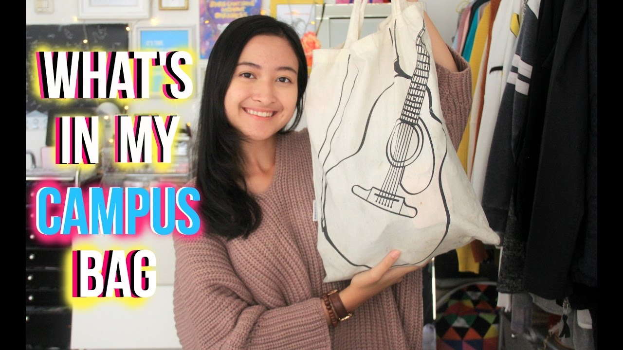 What's in my campus bag?