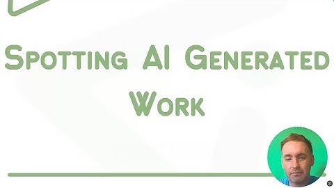 How to Spot AI-Generated Student Work: A Teacher